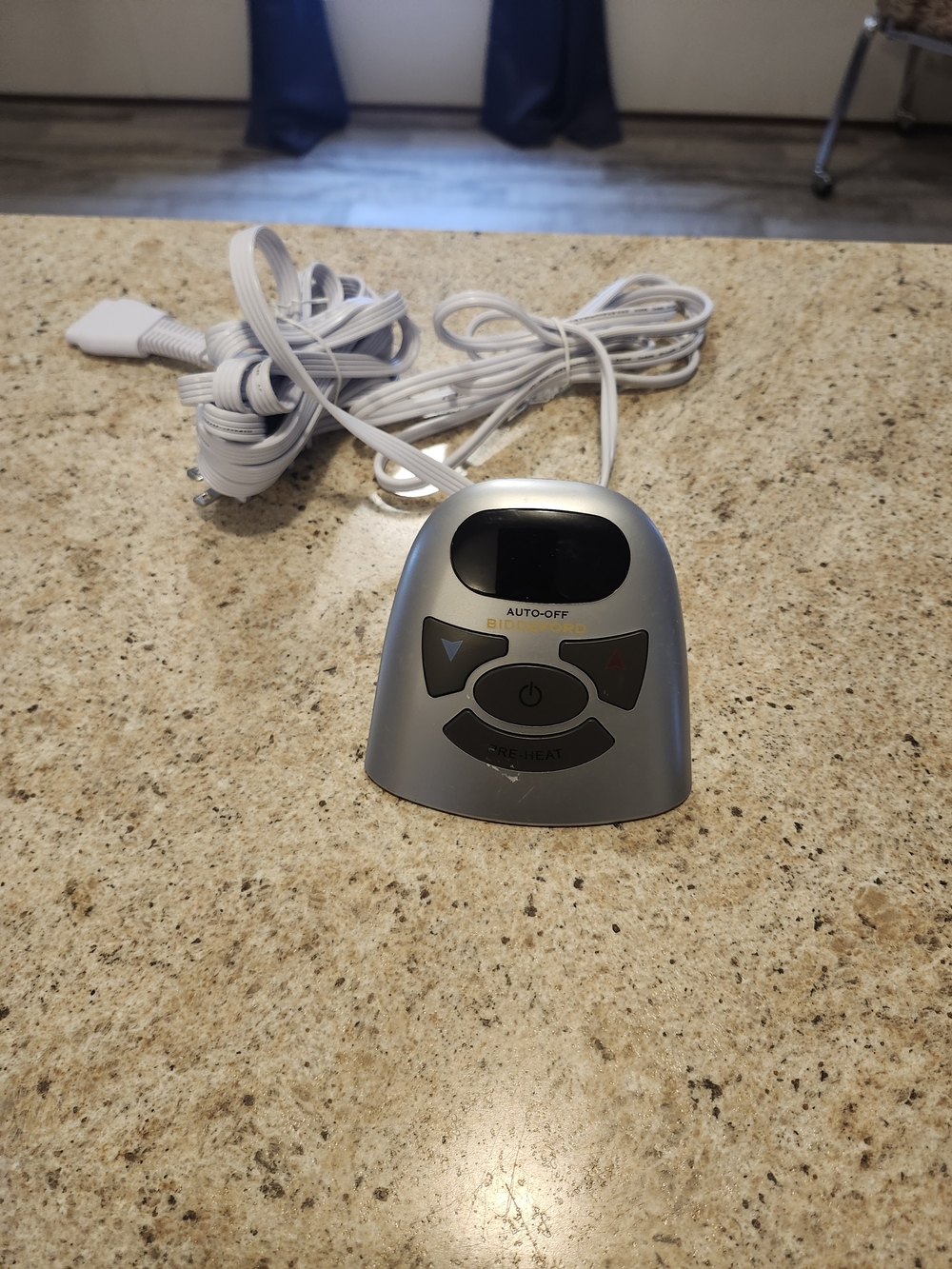 Biddeford Electric Heated Blanket Controller - Silver